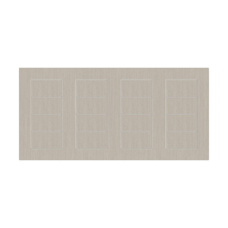 Lutron Square Palladiom Lighting & Shading Keypad (4-Column)