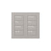 Lutron Square Palladiom Lighting & Shading Keypad (2-Column, 4-Button)
