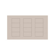 Lutron Square Palladiom Lighting & Shading Keypad (3-Column, 4-Button)