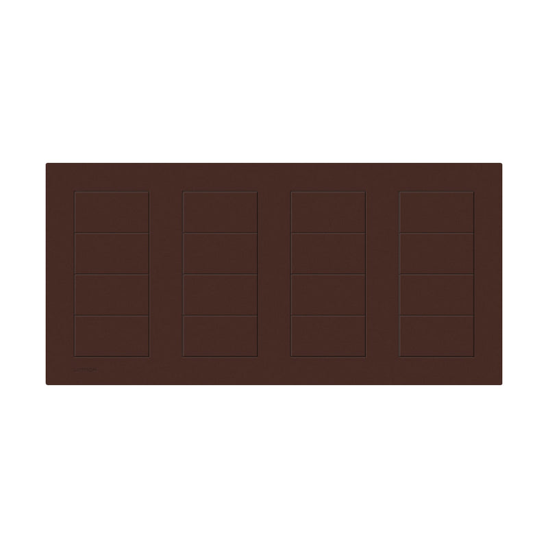 Lutron Square Palladiom Lighting & Shading Keypad (4-Column)