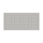 Lutron Square Palladiom Lighting & Shading Keypad (4-Column)