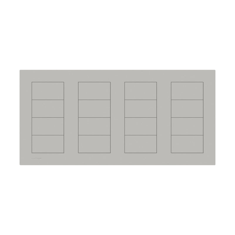 Lutron Square Palladiom Lighting & Shading Keypad (4-Column)