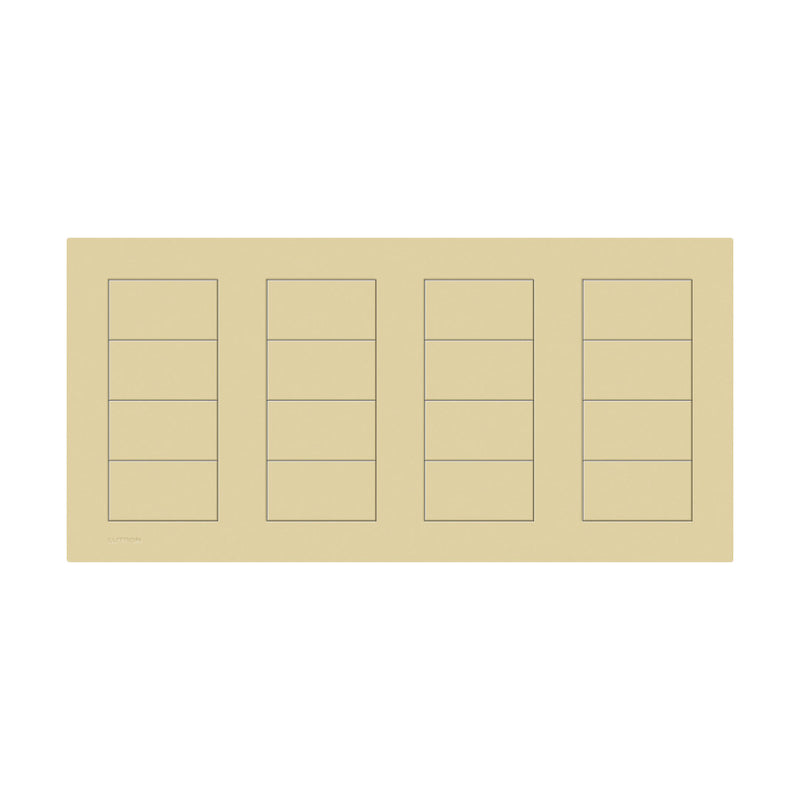 Lutron Square Palladiom Lighting & Shading Keypad (4-Column)