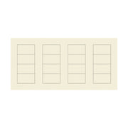 Lutron Square Palladiom Lighting & Shading Keypad (4-Column)