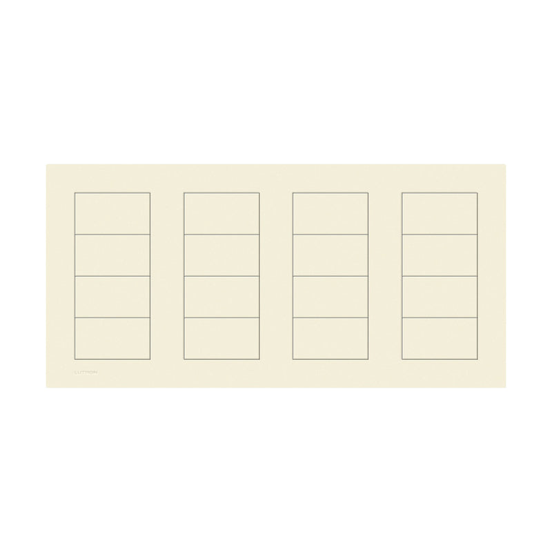 Lutron Square Palladiom Lighting & Shading Keypad (4-Column)