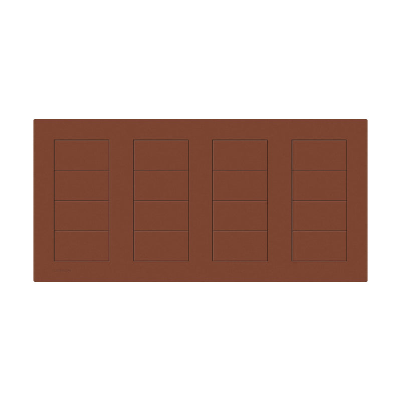 Lutron Square Palladiom Lighting & Shading Keypad (4-Column)