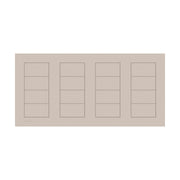 Lutron Square Palladiom Lighting & Shading Keypad (4-Column)