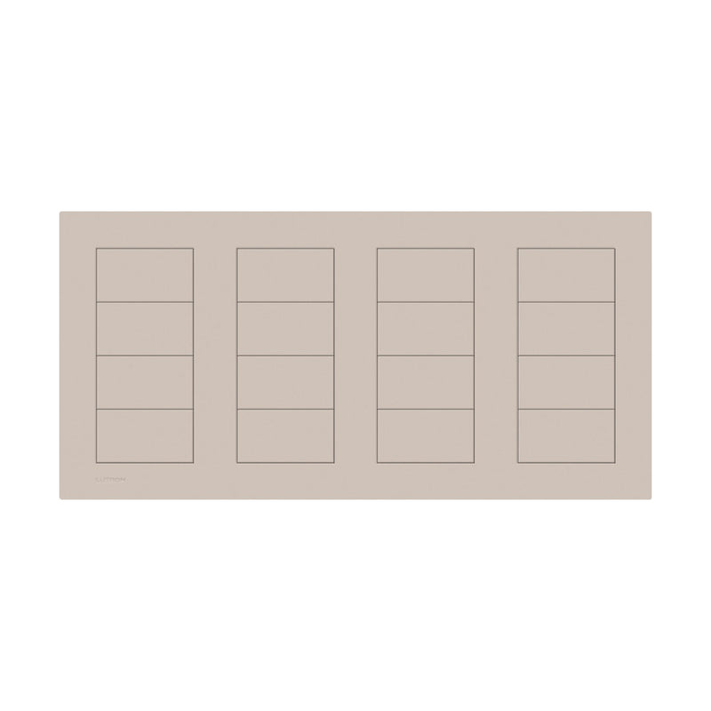 Lutron Square Palladiom Lighting & Shading Keypad (4-Column)