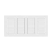 Lutron Square Palladiom Lighting & Shading Keypad (4-Column)