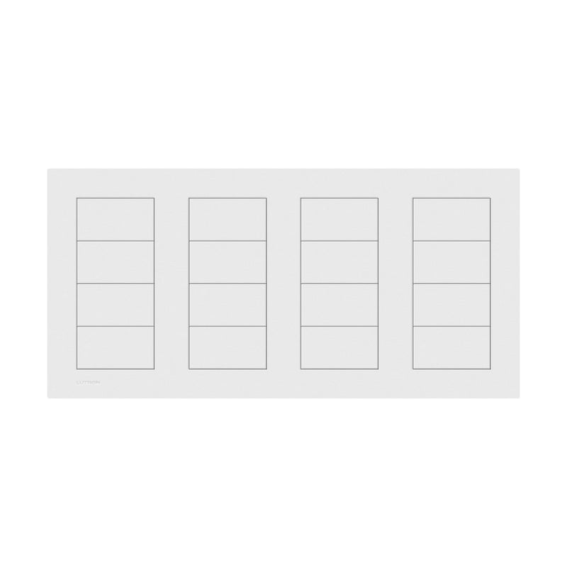 Lutron Square Palladiom Lighting & Shading Keypad (4-Column)
