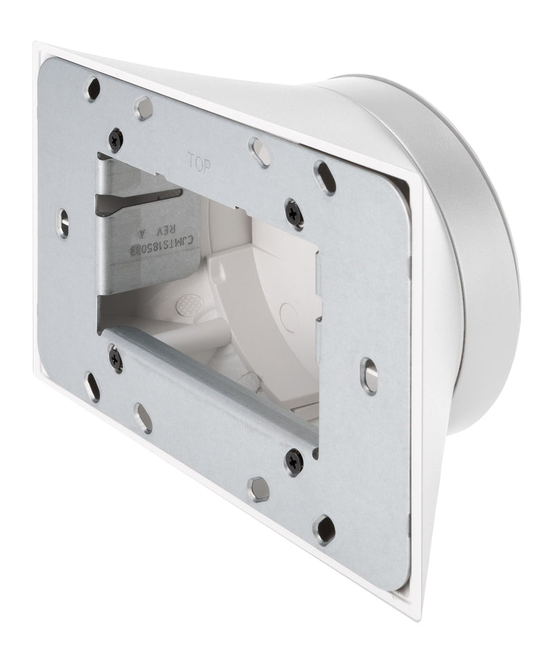 Crestron TSW-770-MSMK multisurface mount kit, white, front
