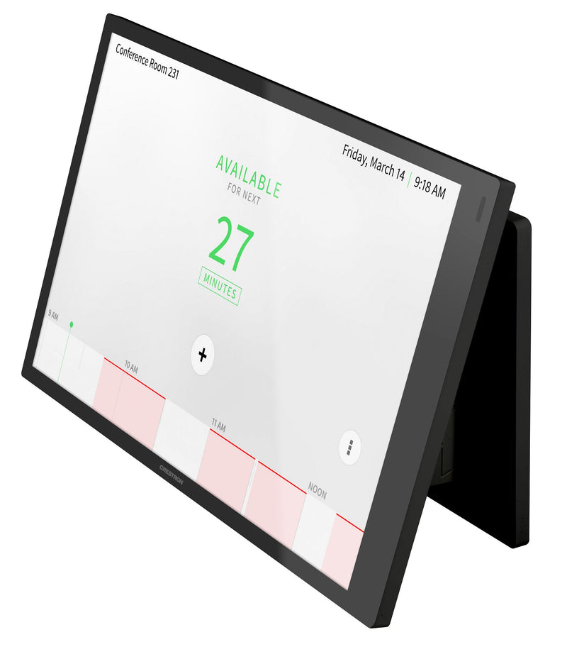 Crestron TSW-770/1070-MSMK-ANG angled mount kit with TSW touch screen, black