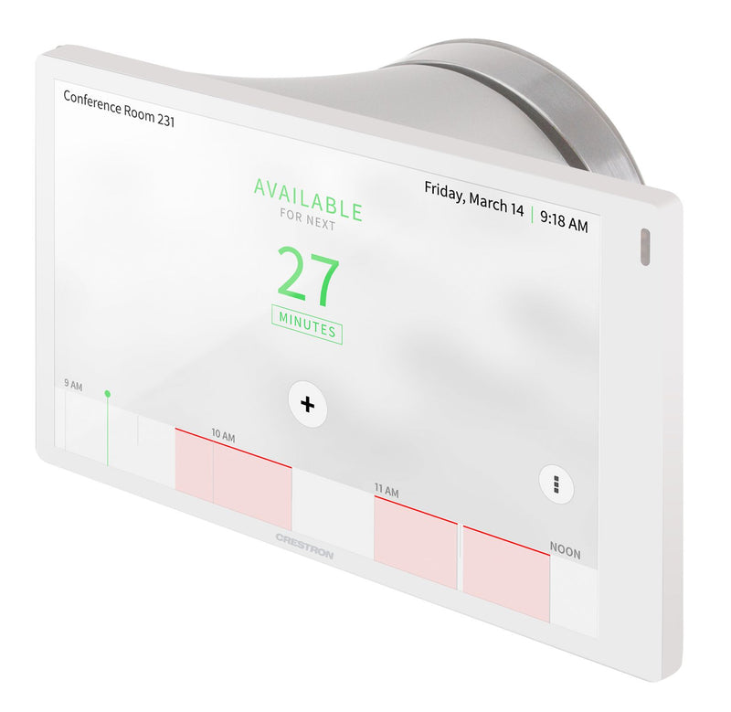 Crestron TSW-770-MSMK mount kit with TSW-770 touch screen, white
