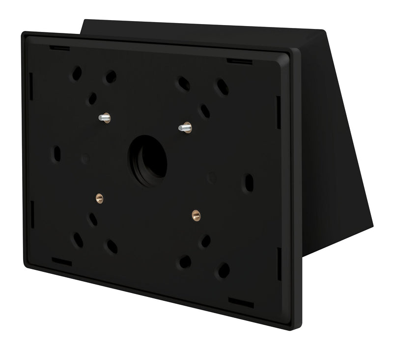 Crestron TSW-770/1070-MSMK-ANG angled mount kit, black, rear angle