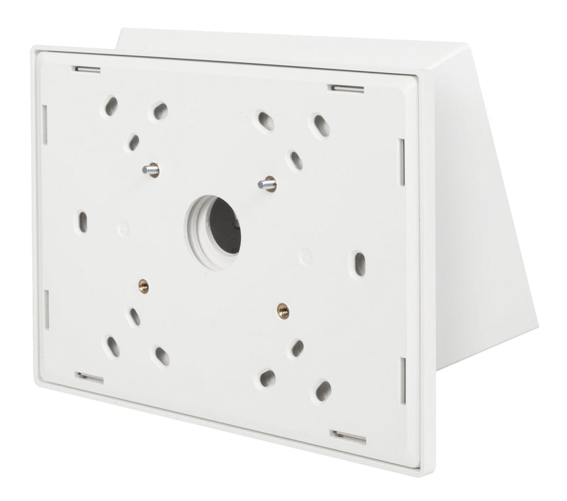 Crestron TSW-770/1070-MSMK-ANG angled mount kit, white, rear angle