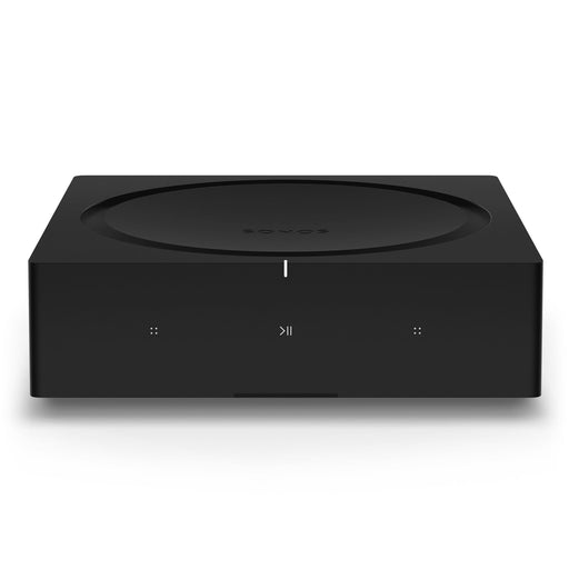 Sonos Amp in black, front view.