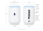 Unifi Dream Router 7 device with compact design, offering high-speed Wi-Fi 7 connectivity, advanced firewall, and UniFi OS...